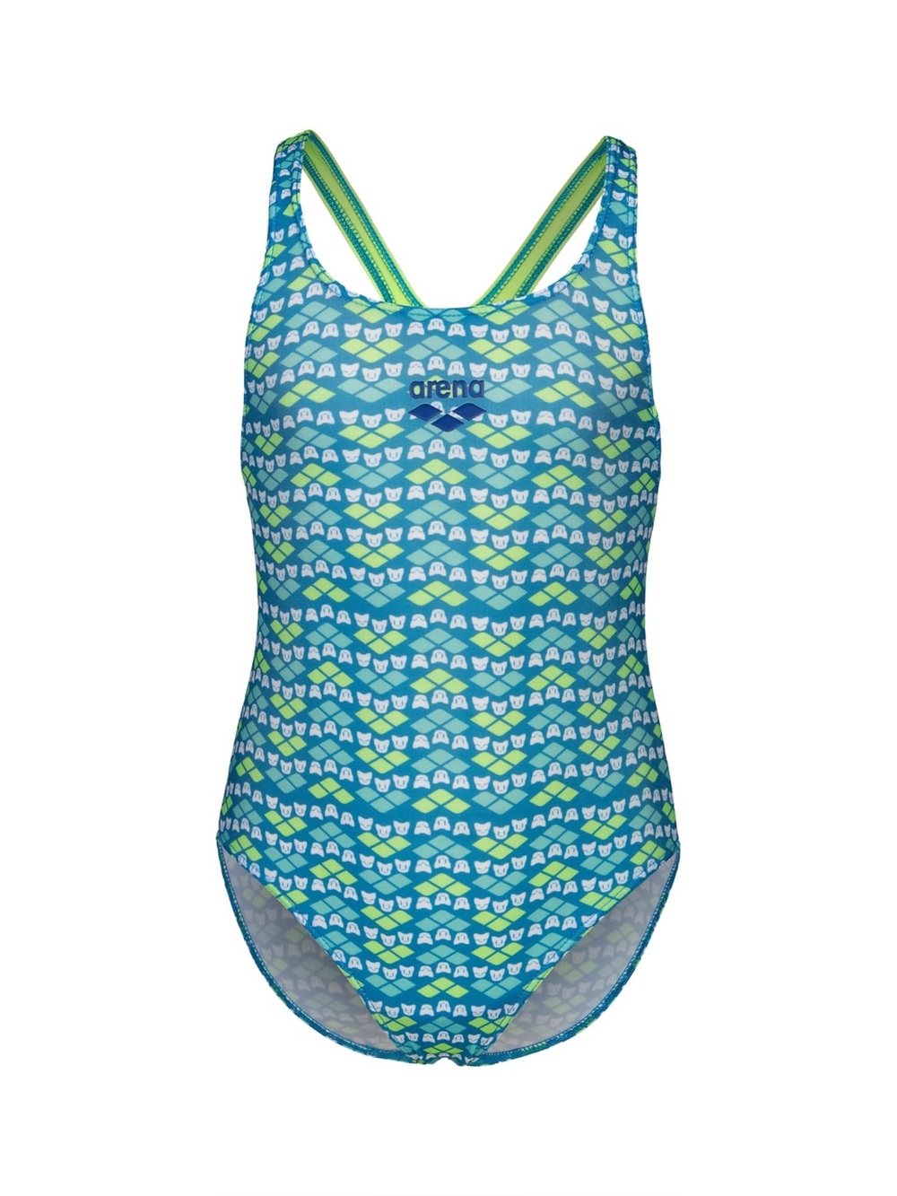 Arena Friends One Piece Swimsuit GIRLS US Size 24 (Ages 8-9) Kitty Cats